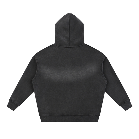 Bronx Soccer Club Sunfade Two-way Zipper Boxy Fleece Hoodie product image 2 of 8 by Bronx Native