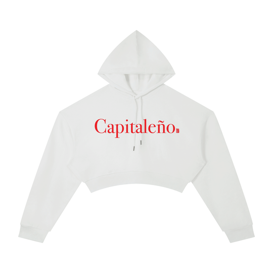Capitaleño Womens Essential Cropped Hoodie