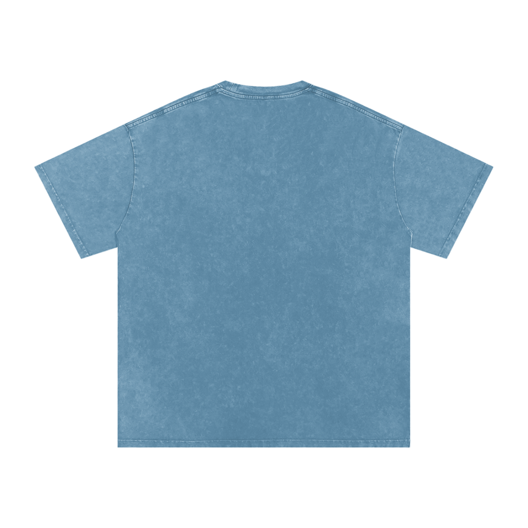 The Bronx (DR) Snow Washed Oversized Cotton T-Shirt