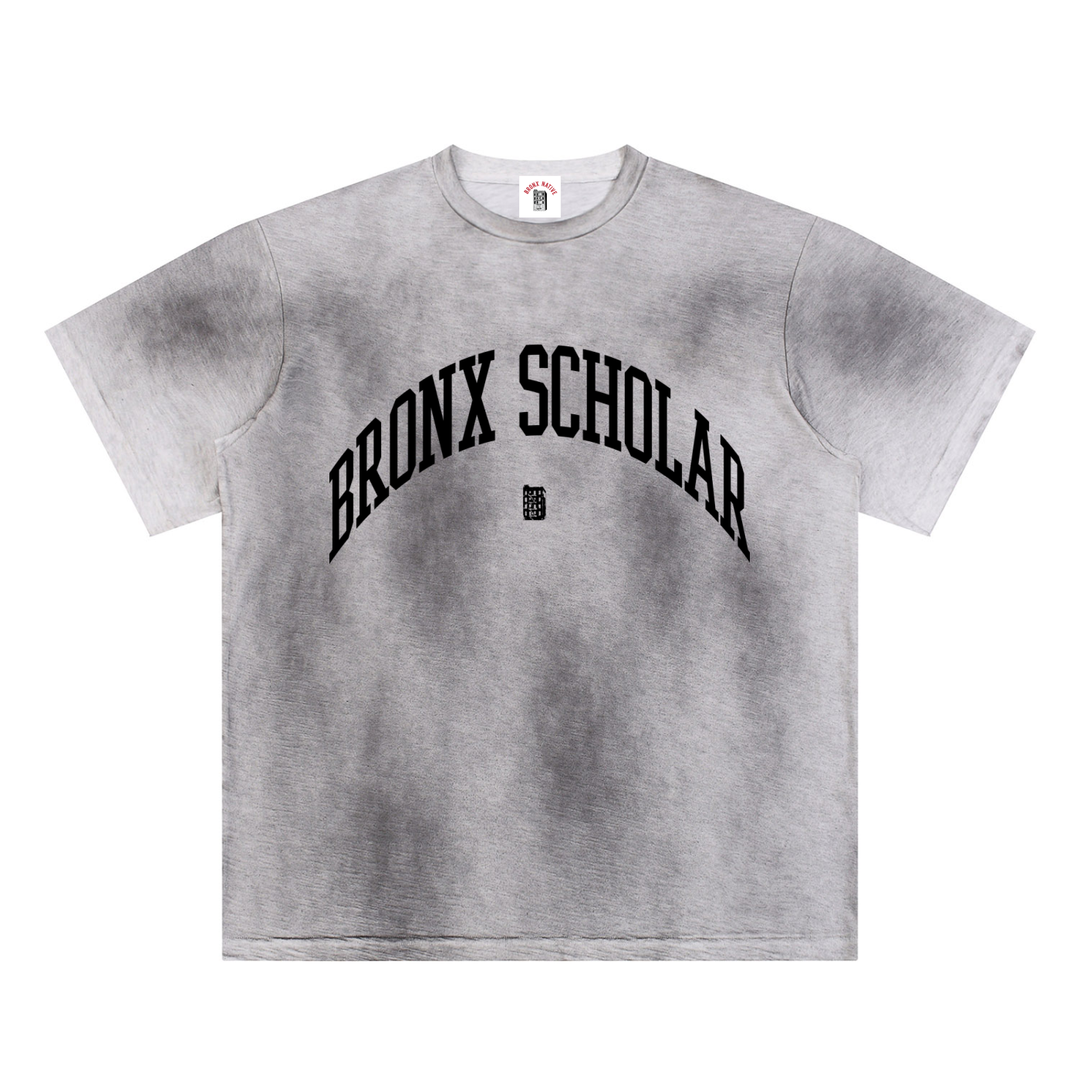 Bronx Scholar Sun Fade Hand-Painted T-Shirt