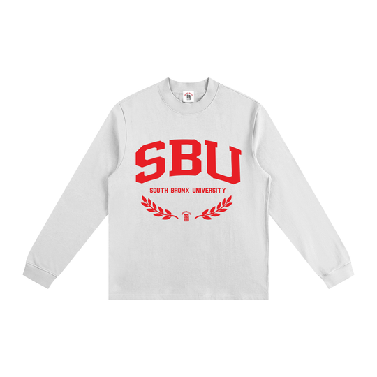 South Bronx University Essential Non-Shrink Mock Neck Sweatshirt by Bronx Native