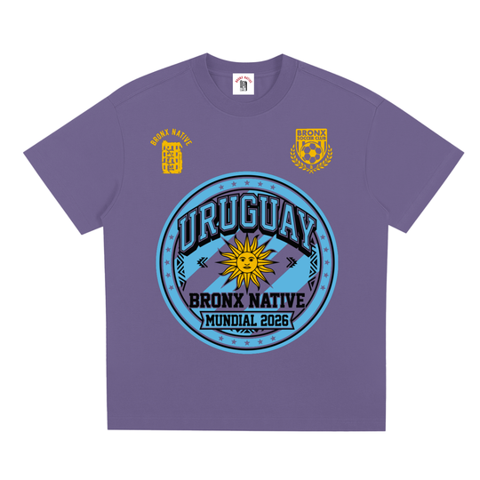 Uruguay x Bronx Native Soccer Quick-Dry Cooling T-Shirt product image 5 of 10 by Bronx Native