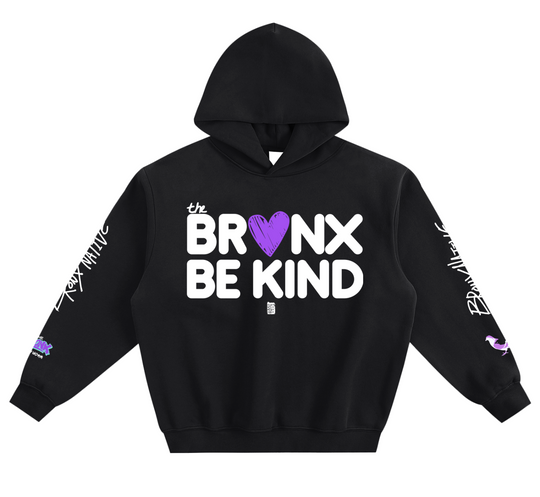 The BR💜NX Be Kind Fleece Boxy Hoodie