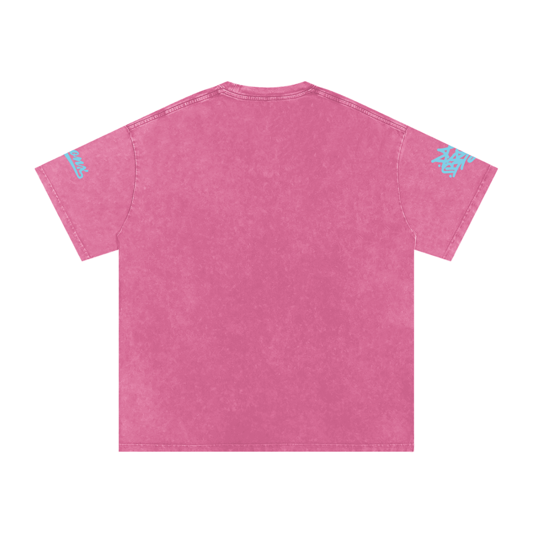 El Bronx Snow Washed Oversized Cotton T-Shirt by Bronx Native for New York summer