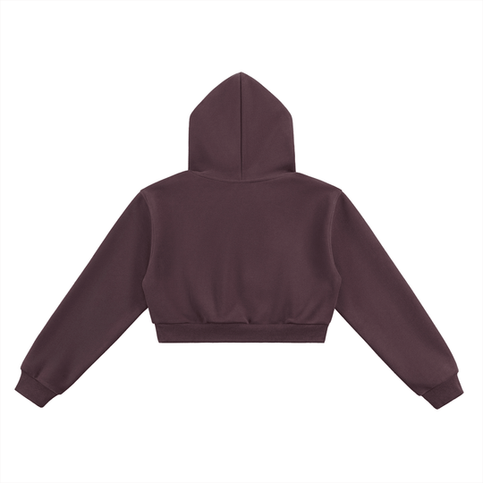 Quisqueyana Essential Cropped Hoodie