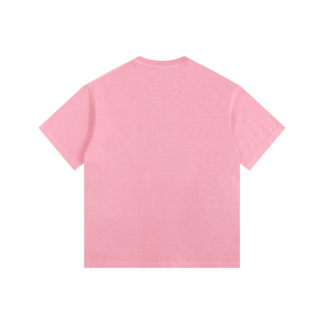 Platano Power Vintage Washed Oversized Cotton T-Shirt
