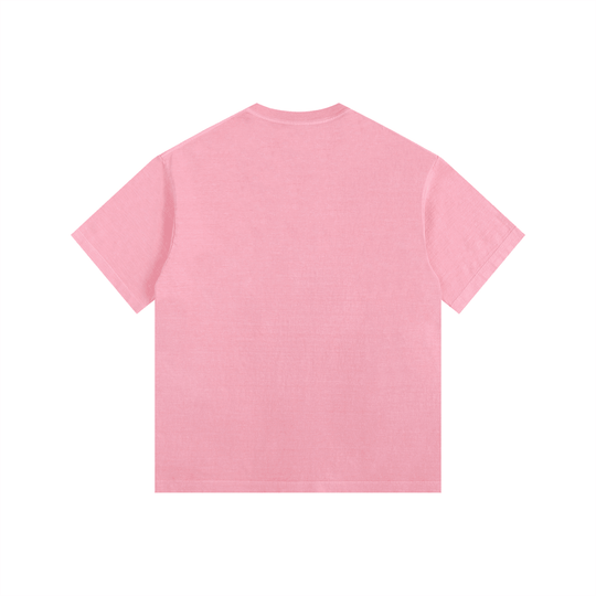 Platano Power Vintage Washed Oversized Cotton T-Shirt
