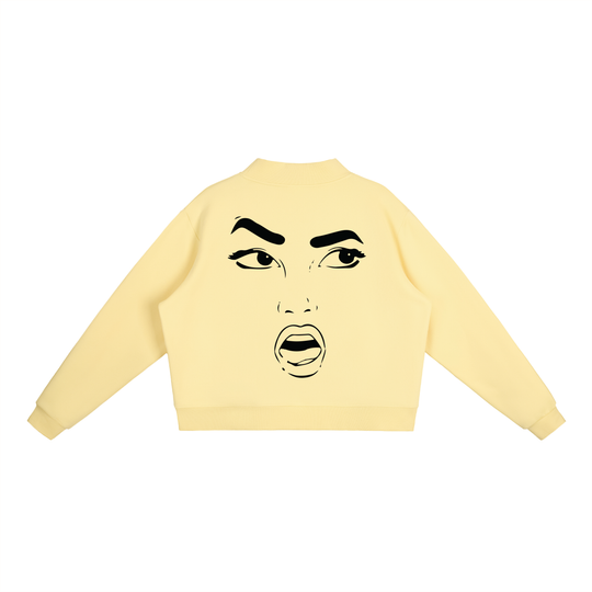 Regular Shmegular Essential Fleece Mock-Neck Crew Sweatshirt