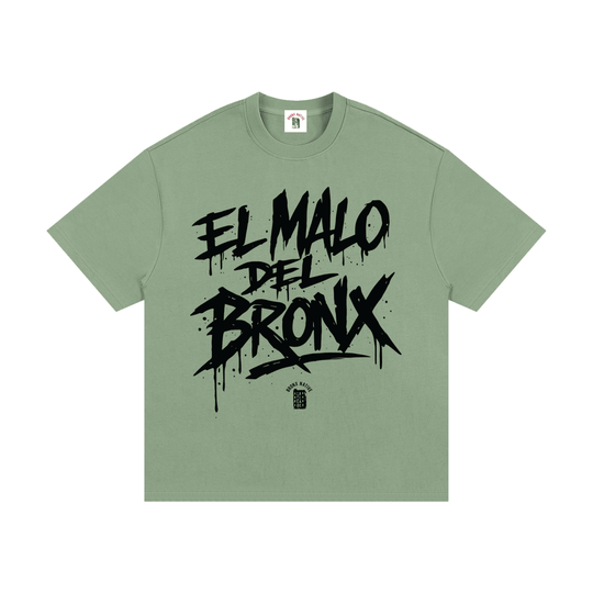 El Malo Del Bronx Essential Heavyweight Cotton T-Shirt by Bronx Native for New York summer