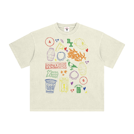 Enzyme Washed T-Shirt