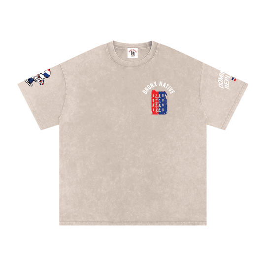 Dominican Made BXN Lim. Ed. Snow Washed Tee by Bronx Native