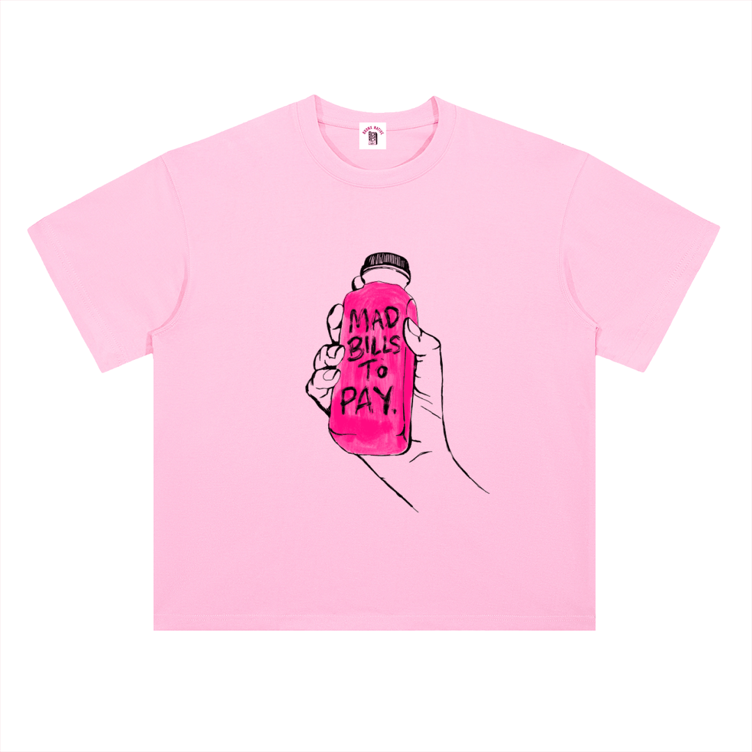 Mad Bills to Pay x BXN Heavyweight Drop Shoulder Tee (Lim. Ed. Drop)