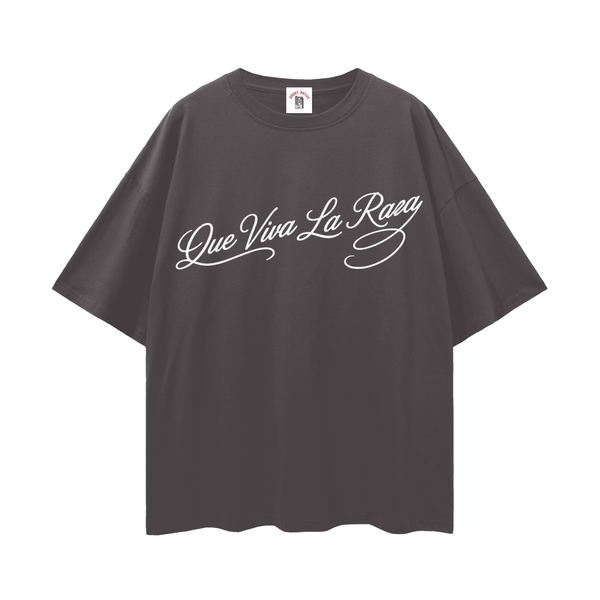 Que Viva la Raza Drop Shoulder Tee | Bronx Native – Bronx Native Shop