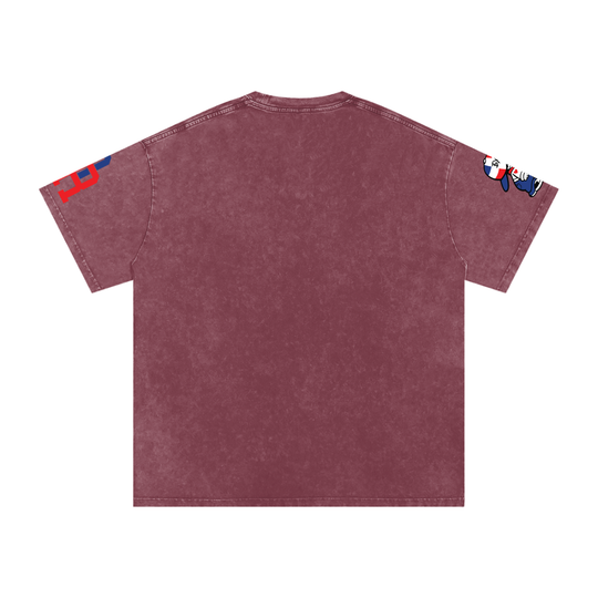 Uptown Dominican Snow Washed Oversized Tee