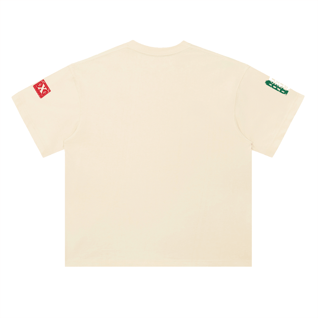 BX Mex Heavyweight Drop Shoulder Cotton T-Shirt by Bronx Native