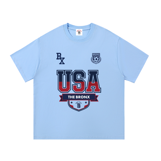 USA x Bronx Native Soccer Essential Cotton T-Shirt product image 9 of 10 by Bronx Native