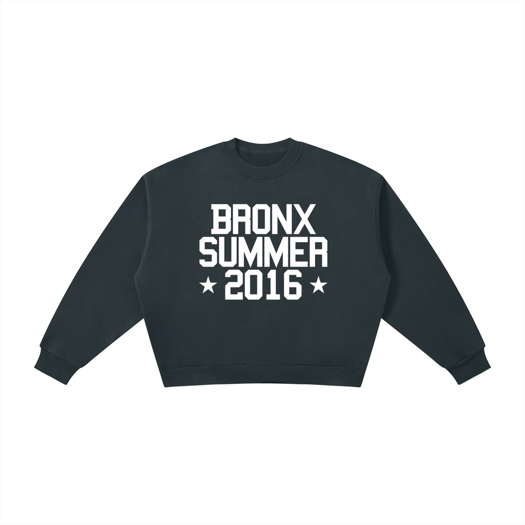 Bronx Summer Boxy Fleece Crewneck by Bronx Native — Summer Collection product image