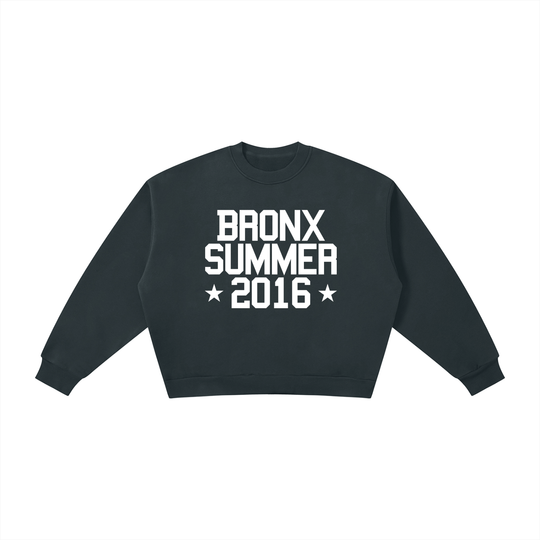 Bronx Summer Boxy Fleece Crewneck by Bronx Native — Summer Collection product image