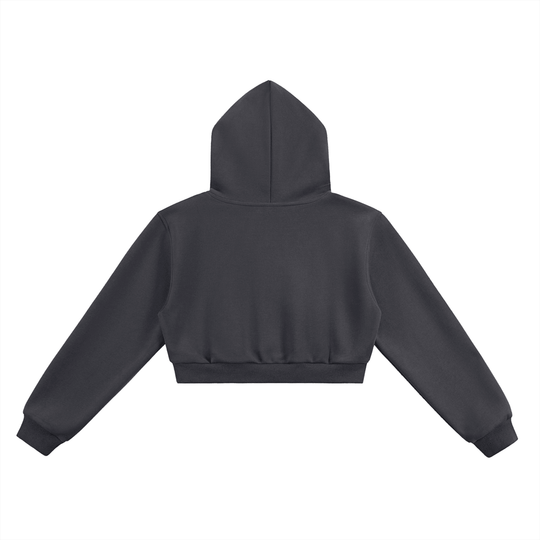 Quisqueyana Essential Cropped Hoodie
