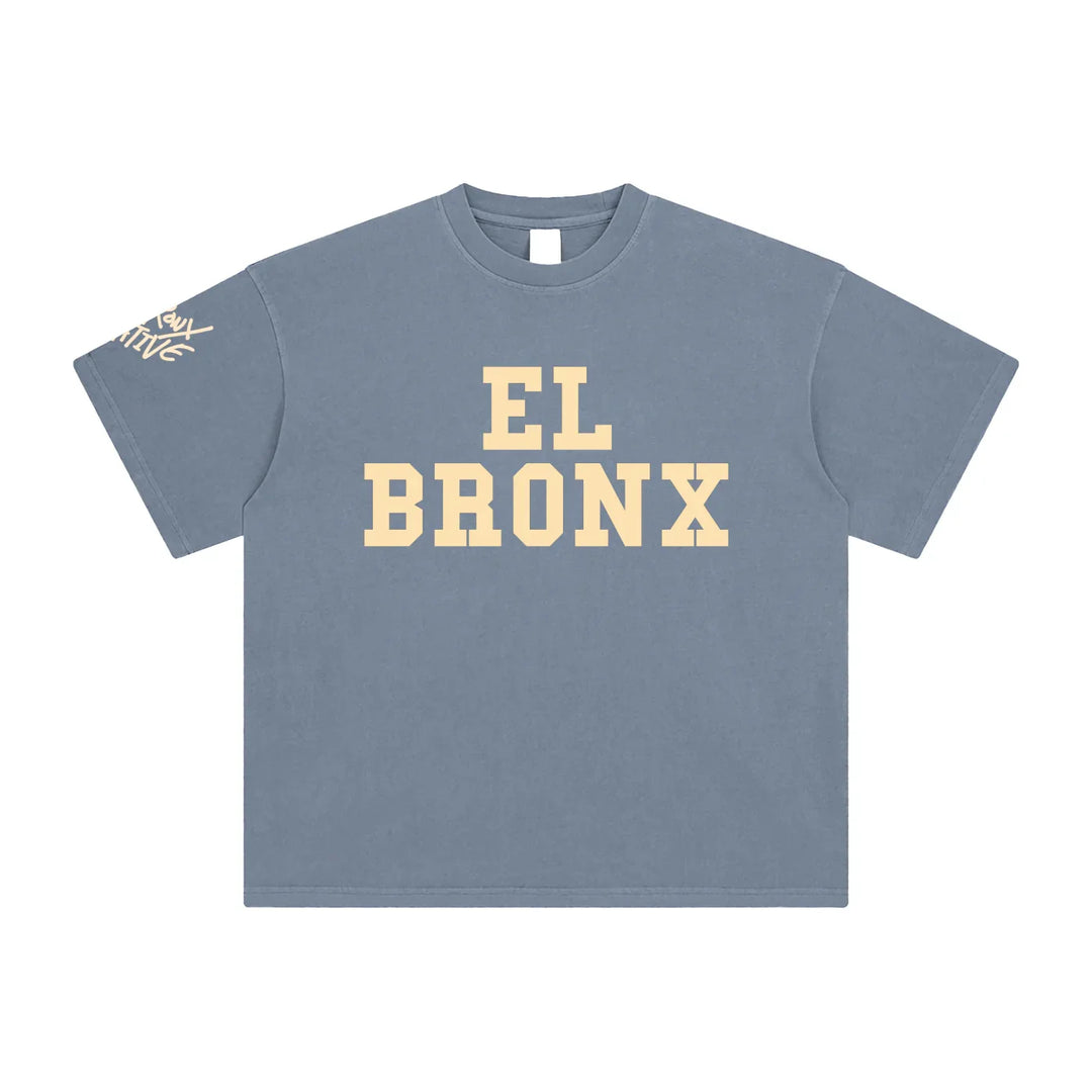 EL BRONX Enzyme Washed T-Shirt