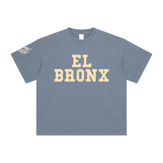 EL BRONX Enzyme Washed T-Shirt