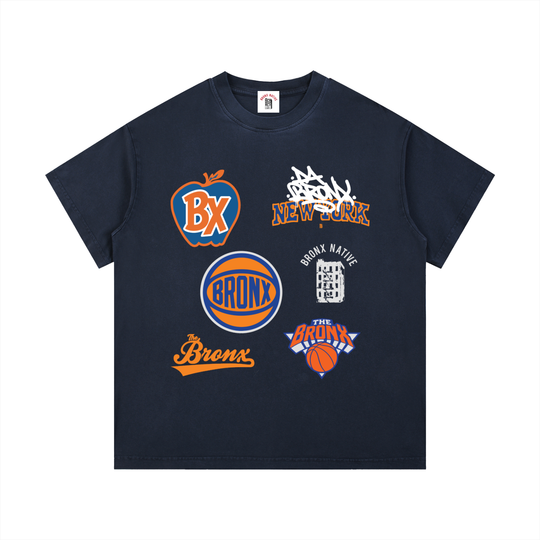 Bronx Basketball 2026 Finals Vintage Wash T-Shirt - Dark product image 9 of 10 by Bronx Native