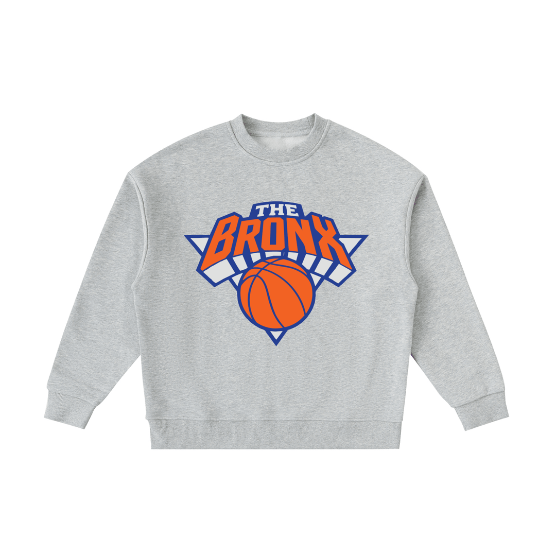Bronx Kids Basketball 2026 Playoffs Essential Fleece Kids' Crewneck Sweatshirt by Bronx Native
