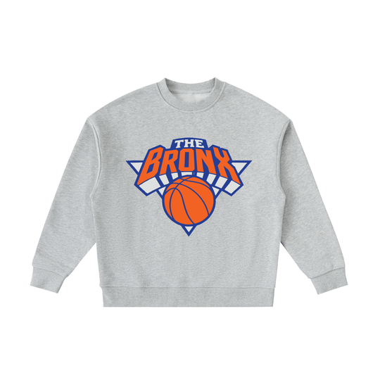 Bronx Kids Basketball 2026 Playoffs Essential Fleece Kids' Crewneck Sweatshirt by Bronx Native