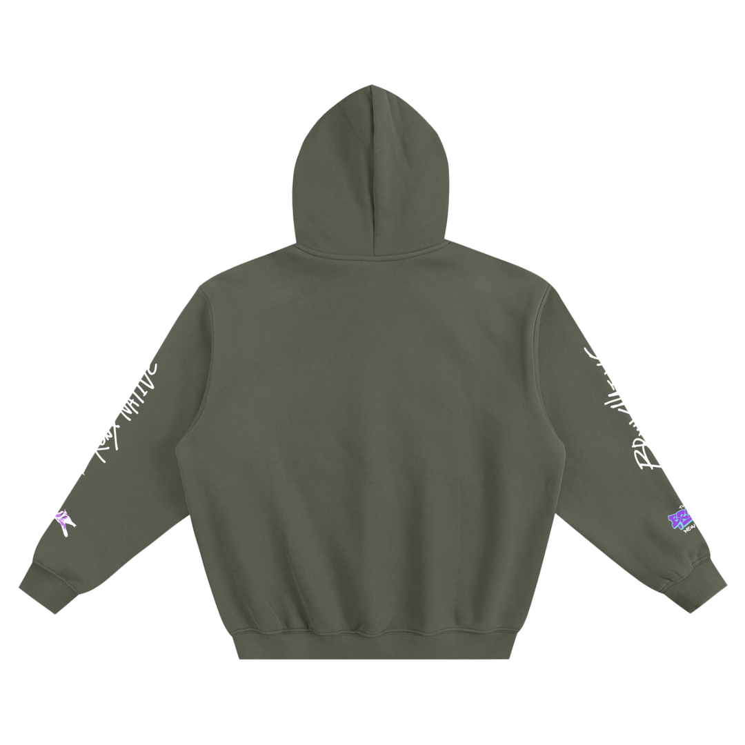 The BR💜NX Be Kind Fleece Boxy Hoodie