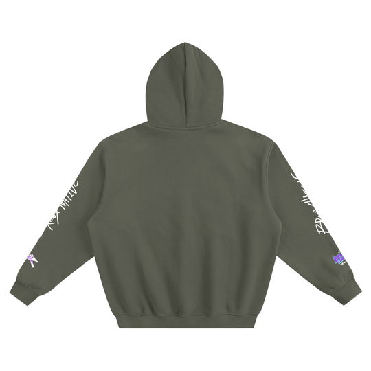 The BR💜NX Be Kind Fleece Boxy Hoodie