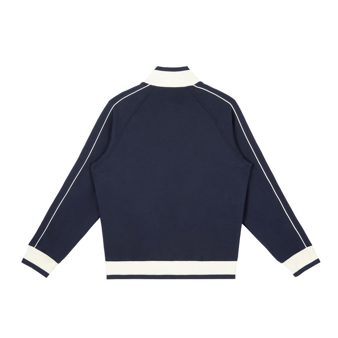 Quarter Waters Color Block Raglan Sleeve Zip Track Jacket