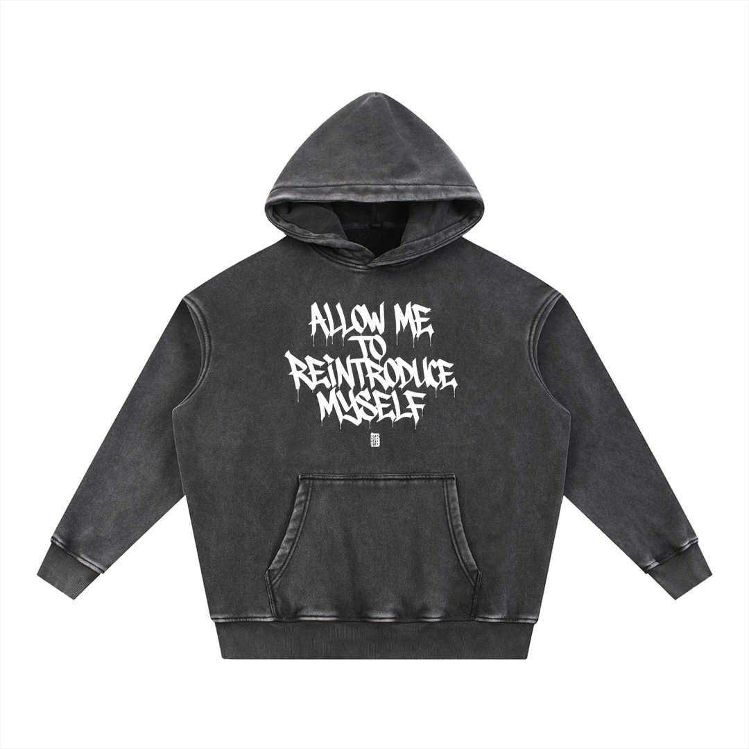 BX x BK 30th Anniversary Snow-Wash Fleece Hoodie by Bronx Native — BX x BK 30th Anniversary Stadium Series product image