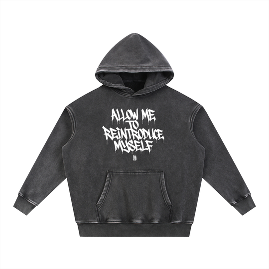 BX x BK 30th Anniversary Snow-Wash Fleece Hoodie by Bronx Native — BX x BK 30th Anniversary Stadium Series product image