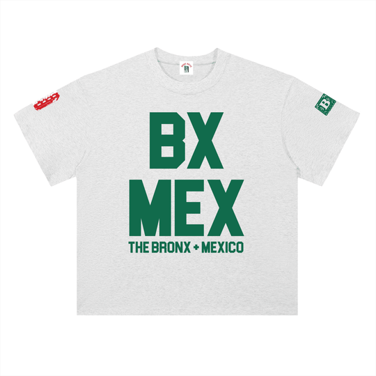 BX Mex Heavyweight Drop Shoulder Cotton T-Shirt by Bronx Native