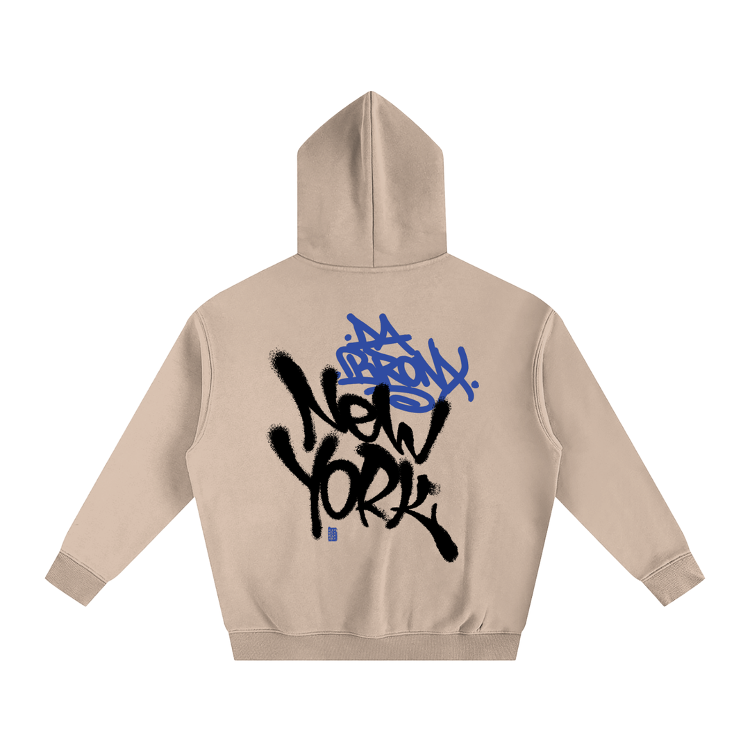Da Bronx Oversize Fleeced Hoodie