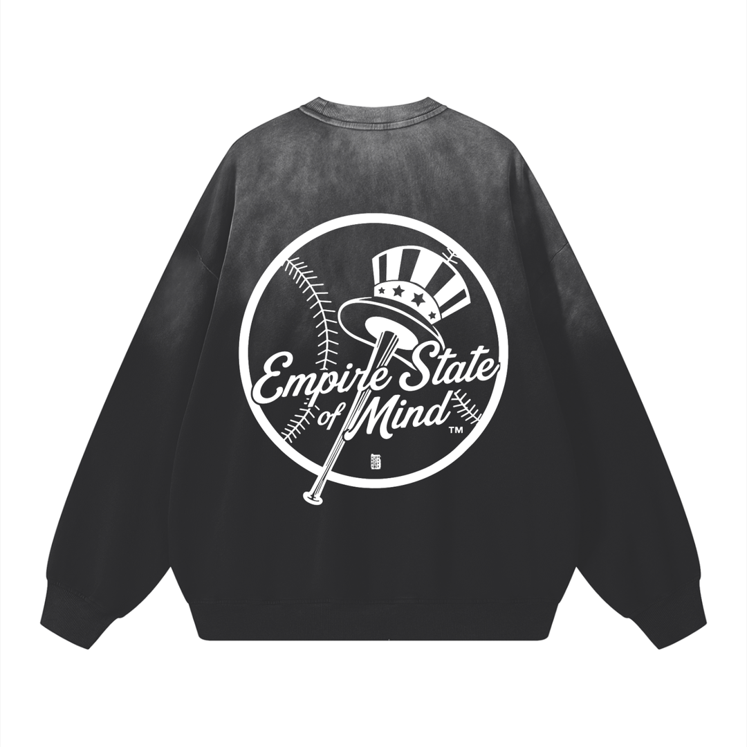 The Bronx x Brooklyn Sunfade Drop-Shoulder Cotton Sweatshirt