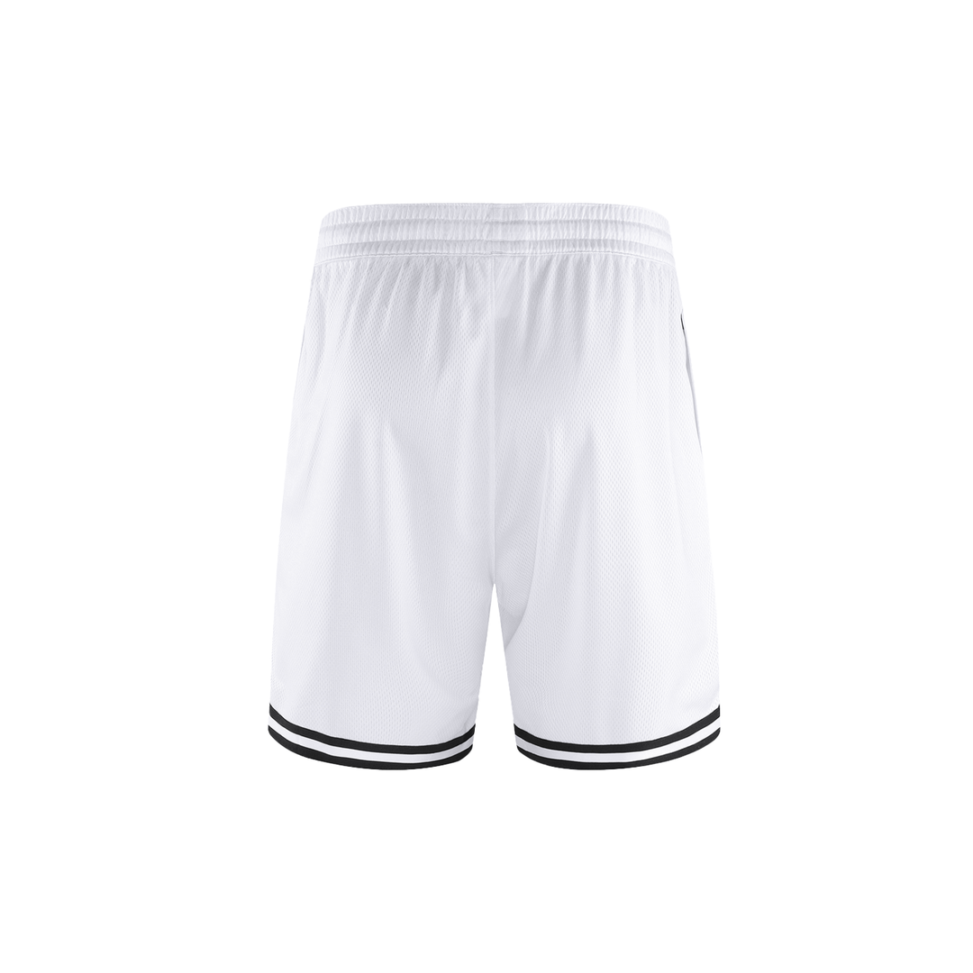 South Bronx University Classic Stripe Trim Basketball Shorts