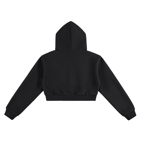 Quisqueyana Essential Cropped Hoodie