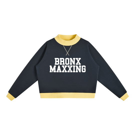 Bronx Summer Color Pop Mock Neck Crewneck by Bronx Native — Summer Collection product image