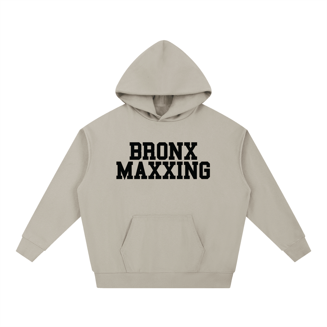 Bronx MAXXing Essential Heavyweight Hoodie by Bronx Native for New York summer