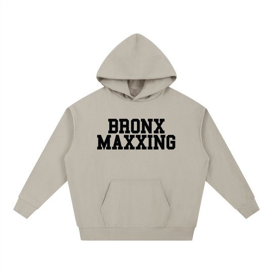 Bronx MAXXing Essential Heavyweight Hoodie by Bronx Native for New York summer