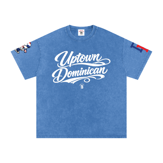 Uptown Dominican Snow Washed Oversized Tee