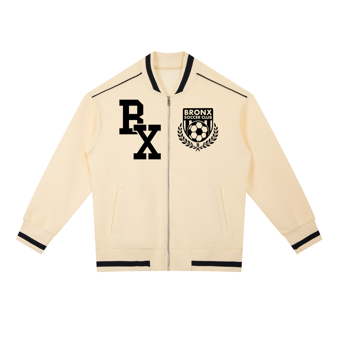 Bronx Soccer Club Contrast Piping Zip Bomber Jacket product image 1 of 2 by Bronx Native