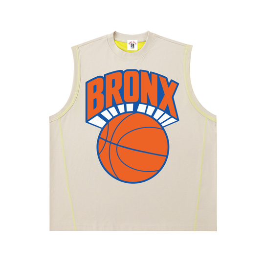 Bronx Basketball 2026 Playoffs Contrast Panel Cooling Performance Tank Top