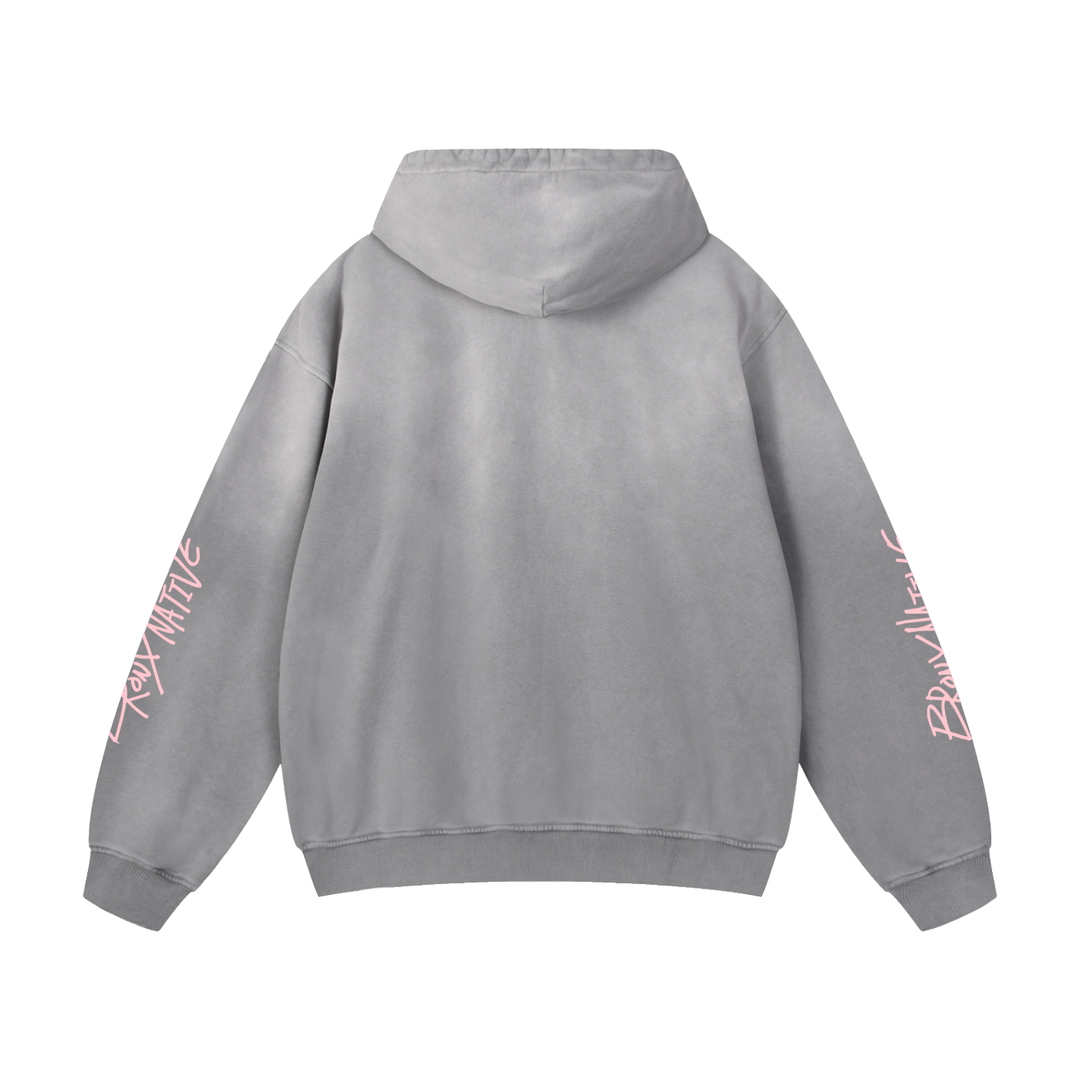 Mujer Del Bronx Heavyweight Sunfade Oversized Hoodie