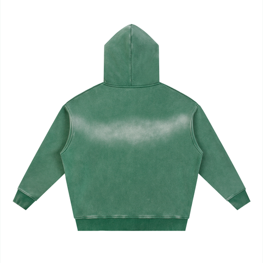 Bronx Soccer Club Sunfade Two-way Zipper Boxy Fleece Hoodie product image 6 of 8 by Bronx Native