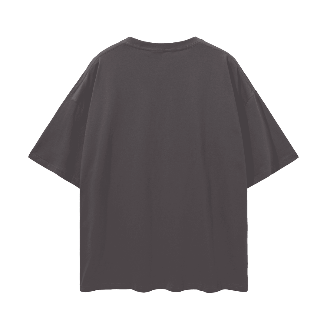 Que Viva la Raza Streetwear Loose Drop Shoulder T-Shirt by Bronx Native for New York summer