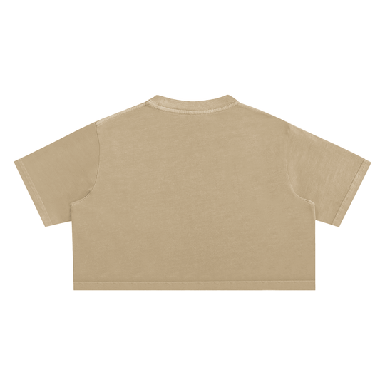 Bronx Basketball 2026 Playoff Edition Women's Snow Washed Crop Top by Bronx Native