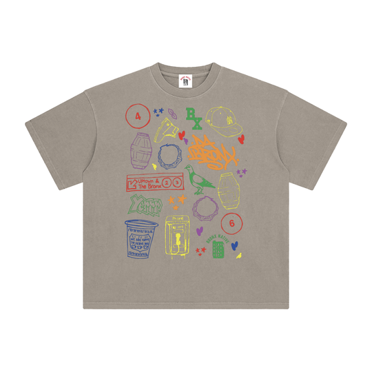 Enzyme Washed T-Shirt