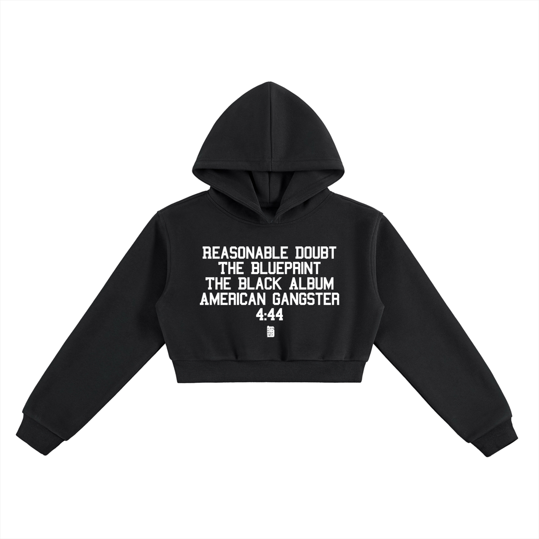BX x BK 30th Anniversary Cropped Hoodie by Bronx Native — BX x BK 30th Anniversary Stadium Series product image